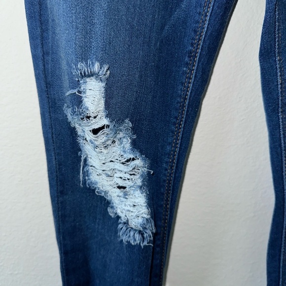 AP Blue Aphrodite Skinny Distressed Jeans size 3 NWT - Picture 8 of 10